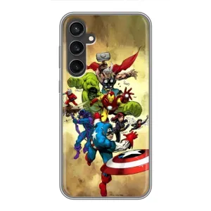 Чохол МАРВЕЛ для Samsung Galaxy S23 FE (AlphaPrint) (Герої Марвел)