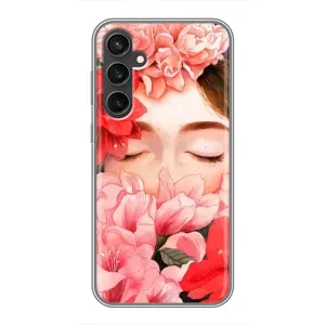 Чехлы (ART) Цветы на Samsung Galaxy S23 FE (VPrint) (Очі в квітах)