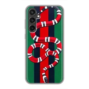 Чехлы ГУЧЧИ для Самсунг С23 ФЕ (AlphaPrint) (Gucci змия)