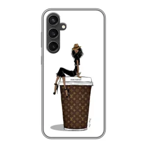 Чохли Луі Вітон для Samsung Galaxy S23 FE (AlphaPrint - LOUIS VUITTON) (кава LOUIS VUITTON)
