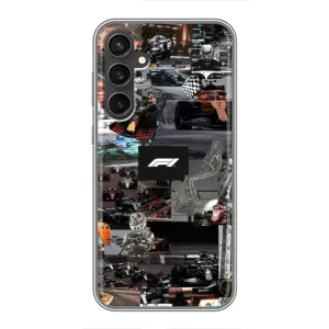 Чохол Формула1 на Samsung Galaxy S23 FE (Гоночний колаж Ф1)