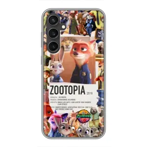 Чохол Зоотрополіс на Samsung Galaxy S23 FE (Постер Зоотрополіс)