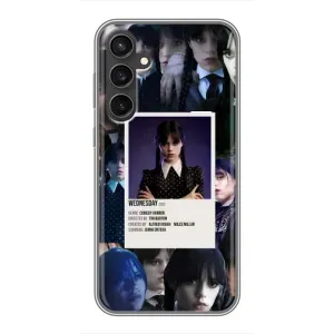 Чохли Венсдей на Samsung Galaxy S23 FE Уенсдей (AlphaPrint) (колаж Венздей)