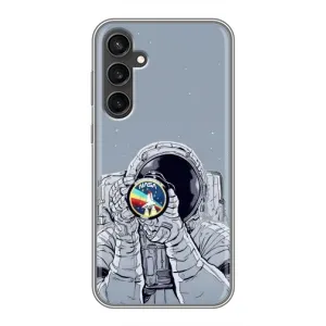 Чохол NASA для Samsung Galaxy S23 FE (AlphaPrint) (Космонавт фото)