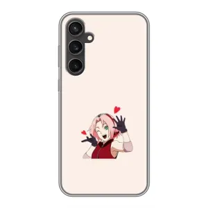 Чохли Персонажі Аніме Наруто для Samsung Galaxy S23 FE (AlphaPrint) (Лайк Сакура)