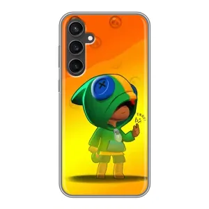 Чехол для Samsung Galaxy S23 FE Бравл Старс (VPrint) (Хлопчик Леон)