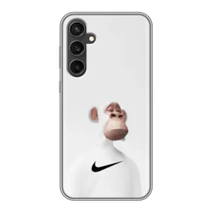 Чехлы с Обезьянами NFT для Samsung Galaxy S23 FE (AlphaPrint) (обезьяна NFT Nike)