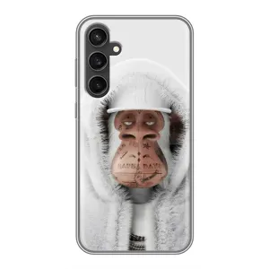 Чехлы с Обезьянами NFT для Samsung Galaxy S23 FE (AlphaPrint) (обезьяна NFT в тату)