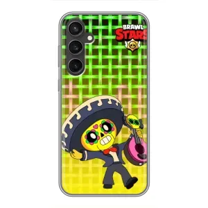 Чехлы Brawl Stars для Samsung Galaxy S23 FE (AlphaPrint) (Поко в самбреро)