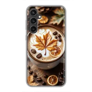 Чохол з унікальним дизайном 'Осінь з кавою' для Samsung Galaxy S23 FE (Пряна кава)