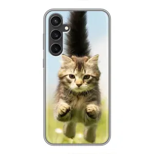 Чохли з Котиками для Samsung Galaxy S23 FE (VPrint) (Прижок кота)