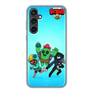 Чехлы Brawl Stars для Samsung Galaxy S23 FE (AlphaPrint) (Тріо героїв)