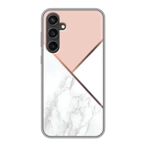 Мраморний чехол на Samsung Galaxy S23 FE (VPrint) (Тройний мрамор)