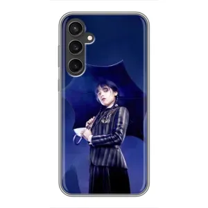 Чохли Венсдей на Samsung Galaxy S23 FE Уенсдей (AlphaPrint) (Венздей з парасолькою)