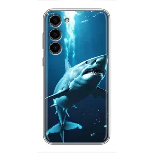 Чохол з картинкою 'Хижаки' для Samsung Galaxy S23 Plus (Акула під водою)