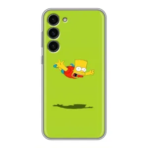 Чjхол з Сімпсонами для Samsung Galaxy S23 Plus (VPrint) (Барт Сімпсон)