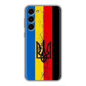 Украинские Чехлы для Samsung Galaxy S23 Plus с картинкой УПА (AlphaPrint) (Прапор УПА)