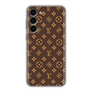Чохли Луі Вітон для Samsung Galaxy S23 Plus (AlphaPrint - LOUIS VUITTON) (фон LOUIS VUITTON)
