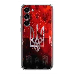 Украинские Чехлы для Samsung Galaxy S23 Plus с картинкой УПА (AlphaPrint) (ГЕРБ УПА)