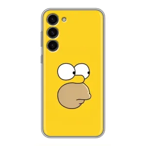 Чjхол з Сімпсонами для Samsung Galaxy S23 Plus (VPrint) (Гомер)