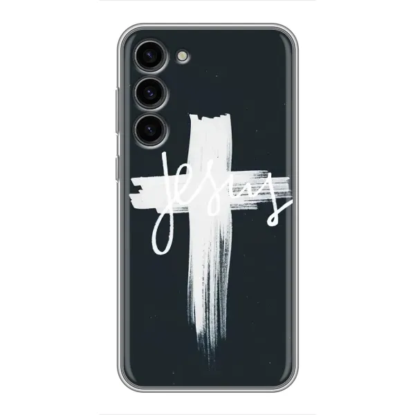 Чехол с принтом «Иисус» для Samsung Galaxy S23 Plus