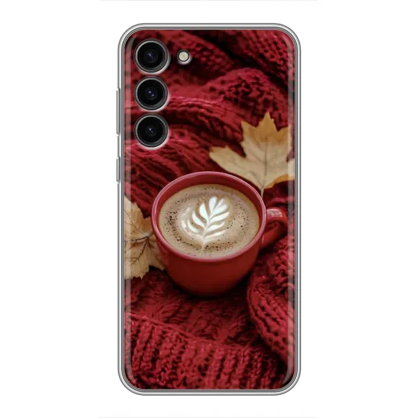 Чохол з принтом «Кава на ковдрі» для Samsung Galaxy S23 Plus