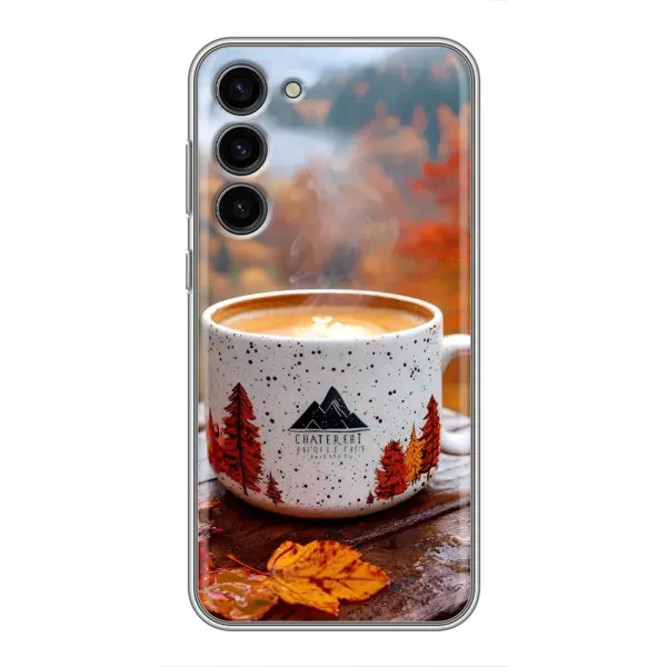 Чохол з принтом «Кава на природі» для Samsung Galaxy S23 Plus
