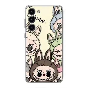 Чохол з Лабубу на Samsung Galaxy S23 Plus (Золота мавпа Bored Ape)