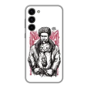 Чохли для Samsung Galaxy S23 Plus с принтом Тараса Шевченко (AlphaPrint) (Козак Шевченко)