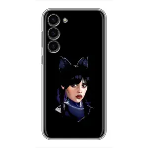 Чохли Венсдей на Samsung Galaxy S23 Plus Уенсдей (AlphaPrint) (серйозна Венздей)