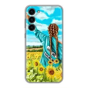 Чохол для Патріота України Samsung Galaxy S23 Plus - (AlphaPrint) (Україночка)