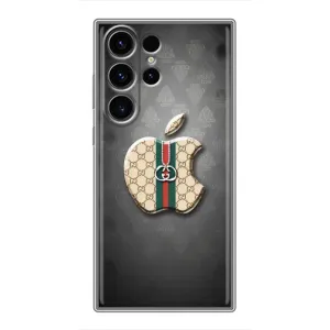 Чехлы ГУЧЧИ для Самсунг С23 Ультра (AlphaPrint) (Apple gucci)