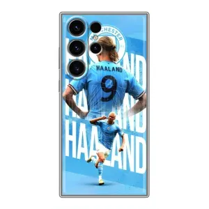 Чехлы с футболистом Ерлинг Холанд для Samsung Galaxy S23 Ultra (AlphaPrint) (Erling Haaland)