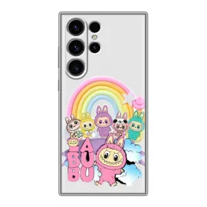 Чохол з Лабубу на Samsung Galaxy S23 Ultra (Фон Лабубу)