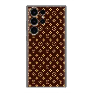 Чохли Луі Вітон для Samsung Galaxy S23 Ultra (AlphaPrint - LOUIS VUITTON) (лого LOUIS VUITTON)