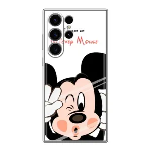 Міккі Маус чохол для Samsung Galaxy S23 Ultra (AlphaPrint - Мультяшні) (Маус Міккі)