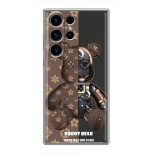 Круті Чохли Луі Віттон для Samsung Galaxy S23 Ultra (AlphaPrint) (Ведмідь Луі Вітон)