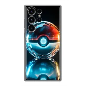 Чохол з Пікачу на Samsung Galaxy S23 Ultra (М'яч Пікачу)