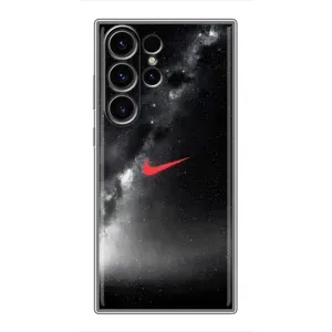 Чохол для Samsung Galaxy S23 Ultra - з принтом Найк (AlphaPrint) (Найк червоний)