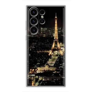 Чохол Ейфелева Вежа Samsung Galaxy S23 Ultra - (AlphaPrint) (Нічний Париж)