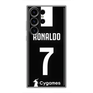 Чехол Криштиану Роналду для Samsung Galaxy S23 Ultra (AlphaPrint) (RONALDO 7)
