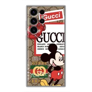 Чехол Disney Mouse Samsung Galaxy S23 Ultra (PREMIUMPrint) (Стильный Микки)