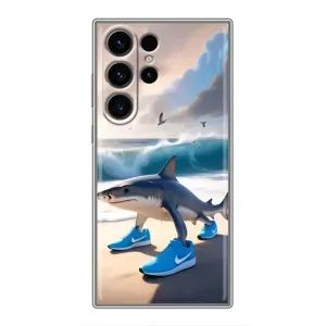 Чехол с мемом Тралалело тралала на Samsung Galaxy S23 Ultra (Тралалело тралала)