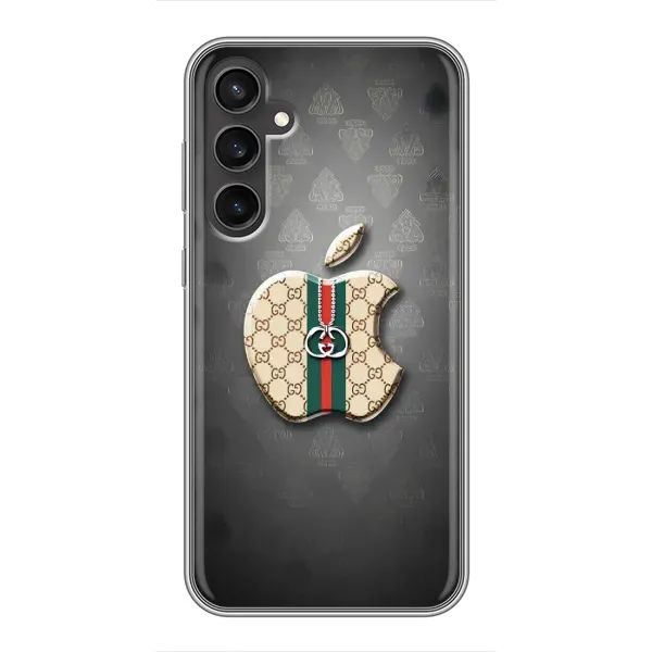 Чохол з принтом «Apple gucci» для Samsung Galaxy S23