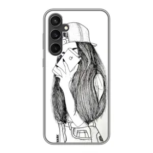 Чохол з друком для Samsung Galaxy S23 - (Мода) (AlphaPrint) (Фото дівчини)