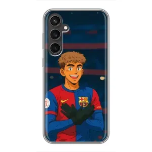 Чехол с футболистом Ламин Ямаль Samsung Galaxy S23 (Футболист Ямаль)