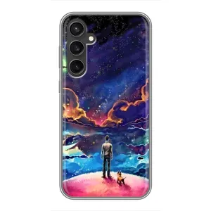 Космічні Чохли для Самсунг Ґелексі Ес23 (VPrint) (Вид Галактики)