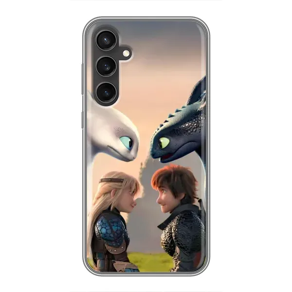Чехол с принтом «Иккинг и Астрид» для Samsung Galaxy S23 Чехол с принтом «Иккинг и Астрид» для Samsung Galaxy S23