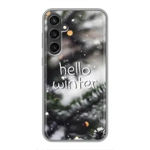 Новорічні, Святкові Чохли для Samsung Galaxy S23 - 2024 год (Hello winter)