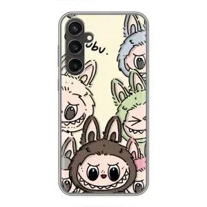 Чохол з Лабубу на Samsung Galaxy S23 (Золота мавпа Bored Ape)